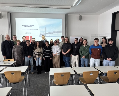 omegaconsulting on site at Landshut University of Applied Sciences 1